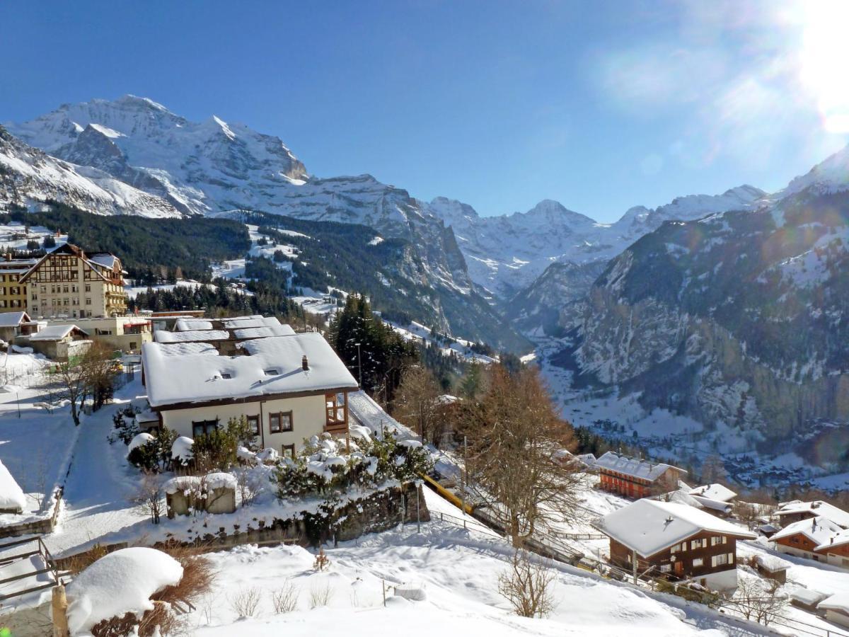 Apartment Helene Apt- Hella By Interhome Wengen Bagian luar foto