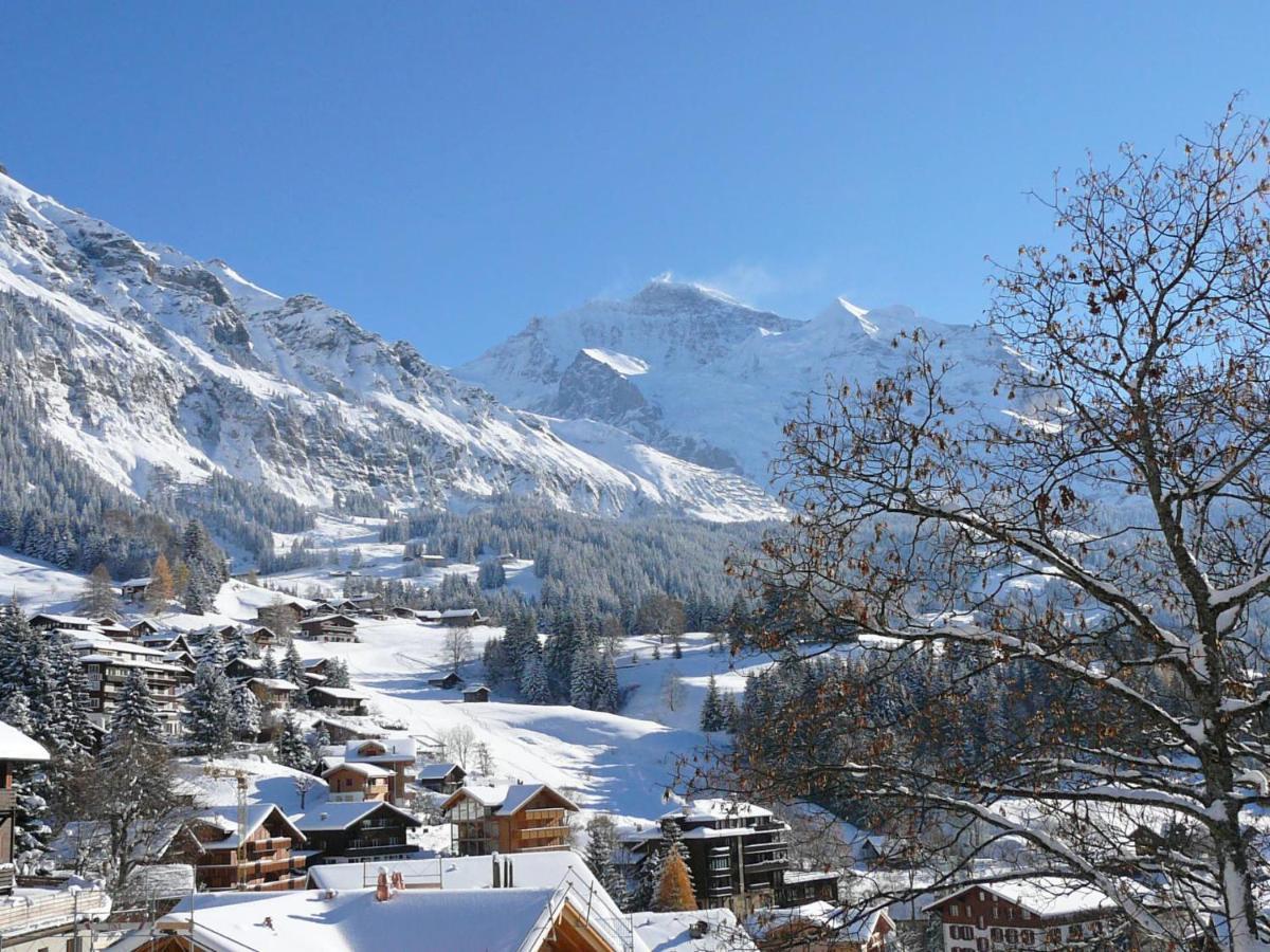 Apartment Helene Apt- Hella By Interhome Wengen Bagian luar foto